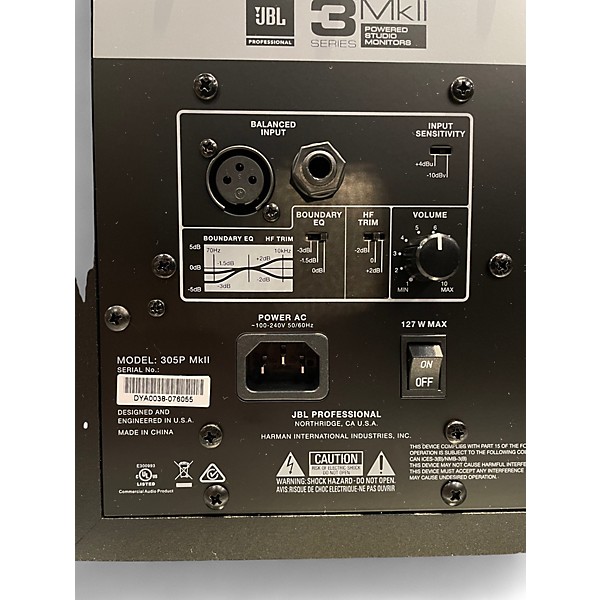 Used JBL 305P MKII Powered Monitor