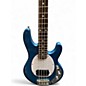 Used Sterling by Music Man STINGRAY SHORT SCALE Toluca Lake Blue Electric Bass Guitar