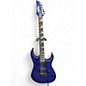 Used Ibanez GRG120EX Blue Solid Body Electric Guitar thumbnail