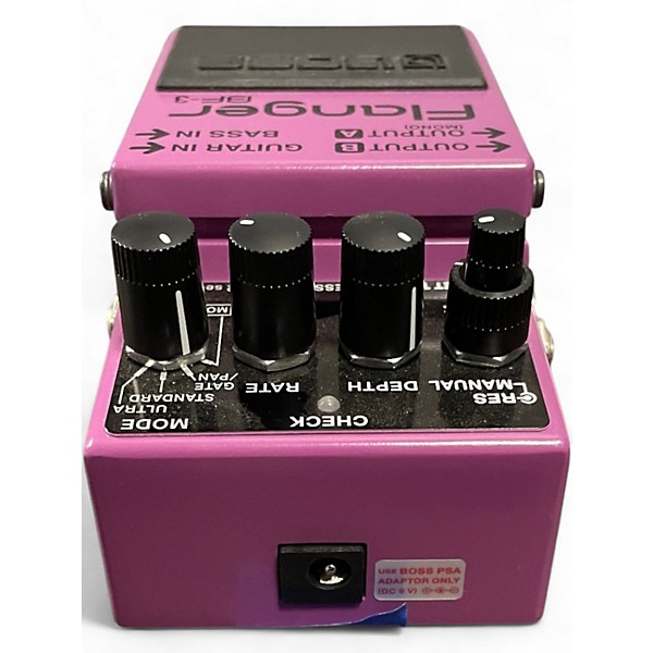 Used BOSS BF-3 Effect Pedal