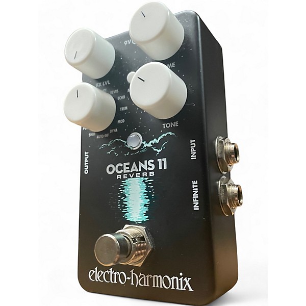 Used Electro-Harmonix Oceans 11  Reverb Effect Pedal