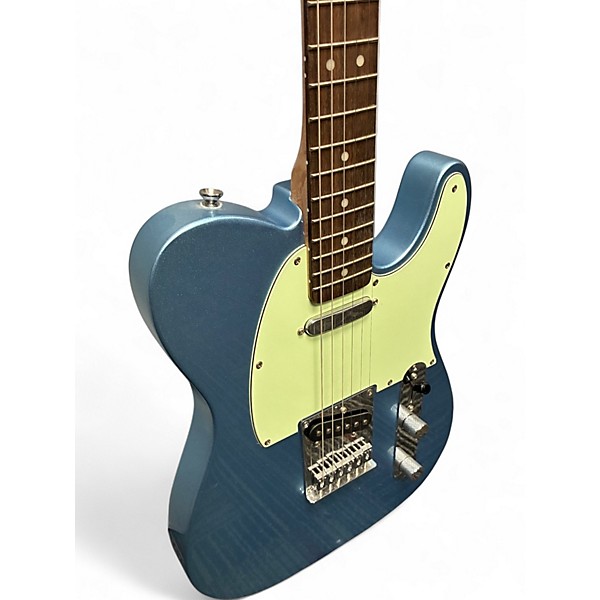 Used Squier Telecaster Ice Blue Metallic Solid Body Electric Guitar
