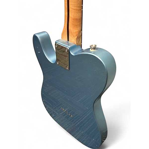 Used Squier Telecaster Ice Blue Metallic Solid Body Electric Guitar