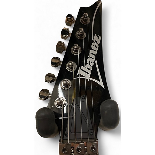 Used Ibanez S570AH Black Solid Body Electric Guitar