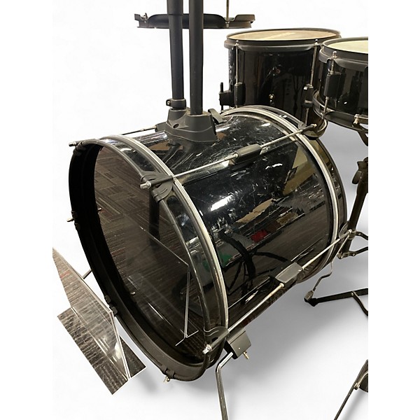 Used Miscellaneous 4 Piece 4 Piece Mini Kit Black Drum Kit