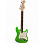 Used Squier SONIC STRATOCASTER LAUREL FINGERBOARD LIME GREEN Solid Body Electric Guitar thumbnail