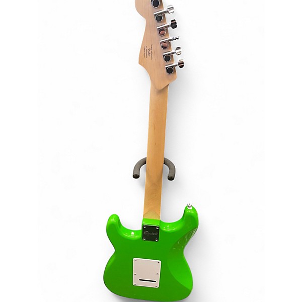 Used Squier SONIC STRATOCASTER LAUREL FINGERBOARD LIME GREEN Solid Body Electric Guitar