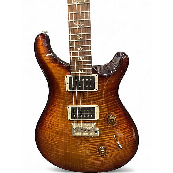Used PRS Custom 24 10 Top 2 Color Sunburst Solid Body Electric Guitar