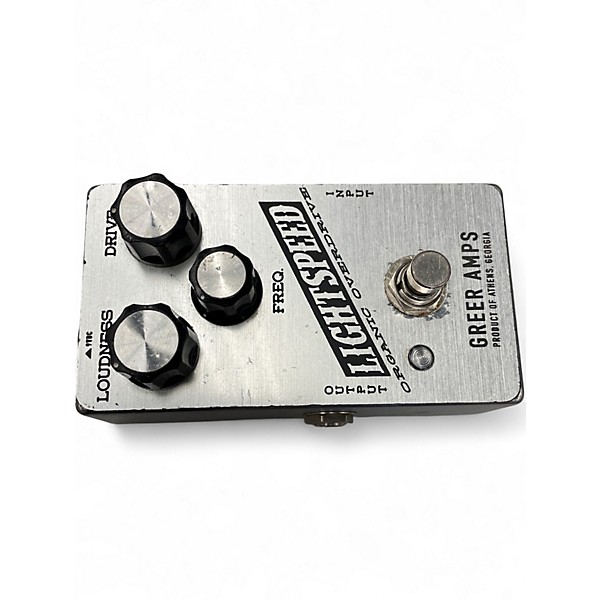 Used Greer Amplification LIGHTSPEED ORGANIC OVERDRIVE Effect Pedal