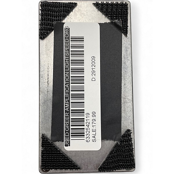 Used Greer Amplification LIGHTSPEED ORGANIC OVERDRIVE Effect Pedal