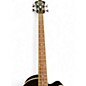 Used Ibanez AEB10E Black Acoustic Bass Guitar