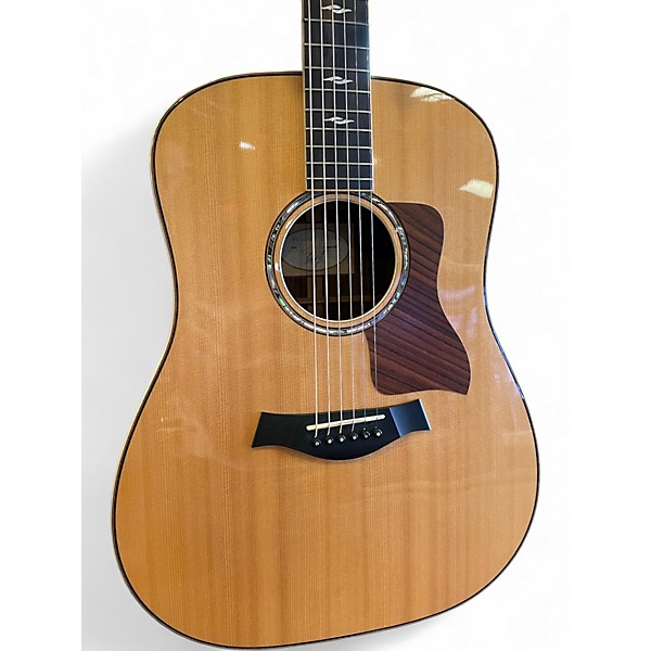 Used 2014 Taylor 810E Natural Acoustic Electric Guitar