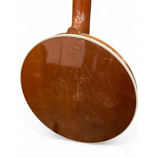 Used 2001 Deering Deluxe 5-String Brown Banjo