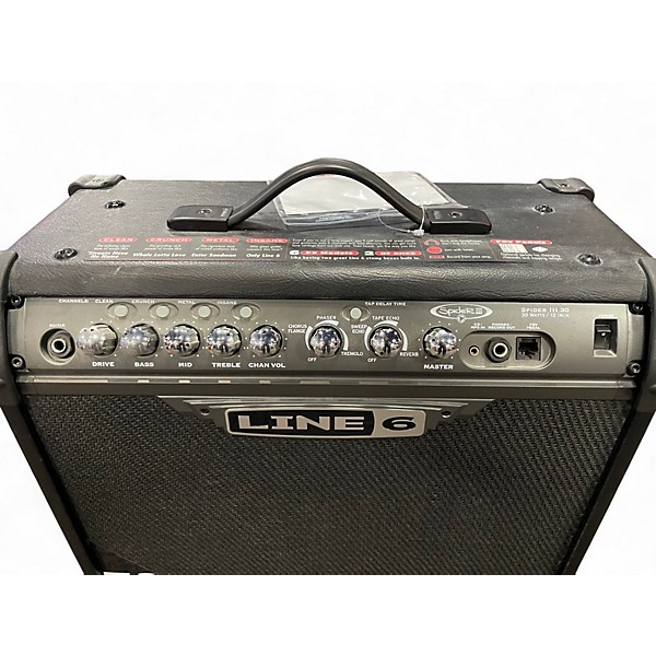Used Line 6 Spider III 30W 1x12 Guitar Combo Amp
