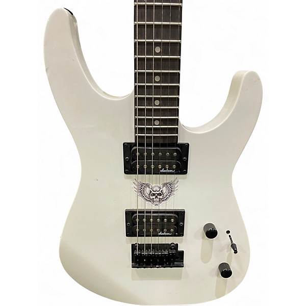 Used Jackson JS11 Pearl White Solid Body Electric Guitar