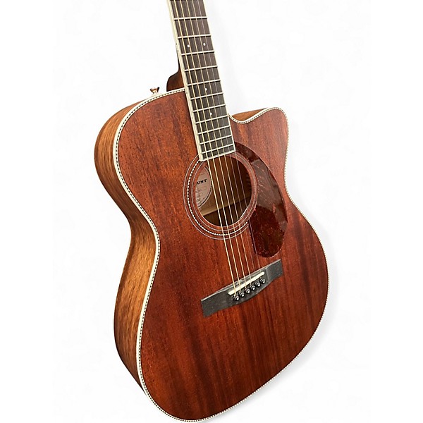 Used Fender Paramount PM-3 Mahogany Acoustic Electric Guitar