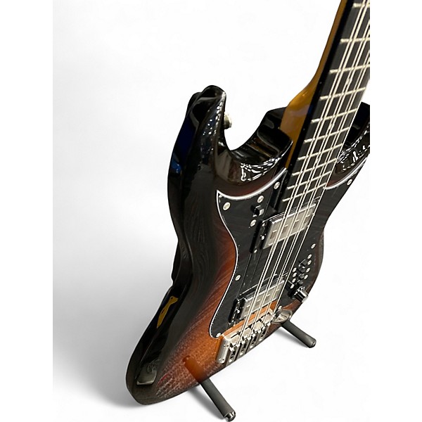Used Hagstrom H8 II 2 Tone Sunburst Electric Bass Guitar