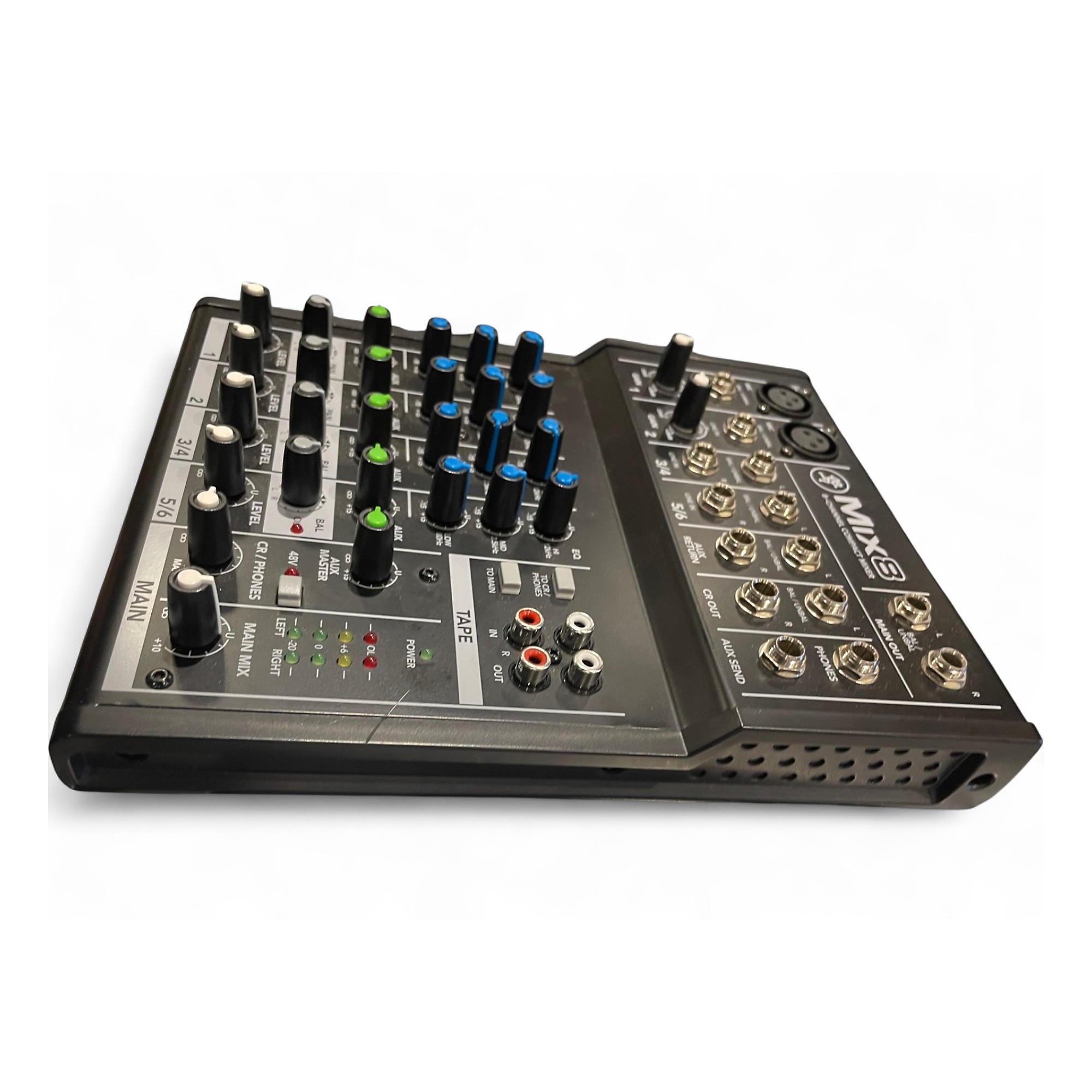 Used Mackie MIX 8 Powered Mixer | Guitar Center