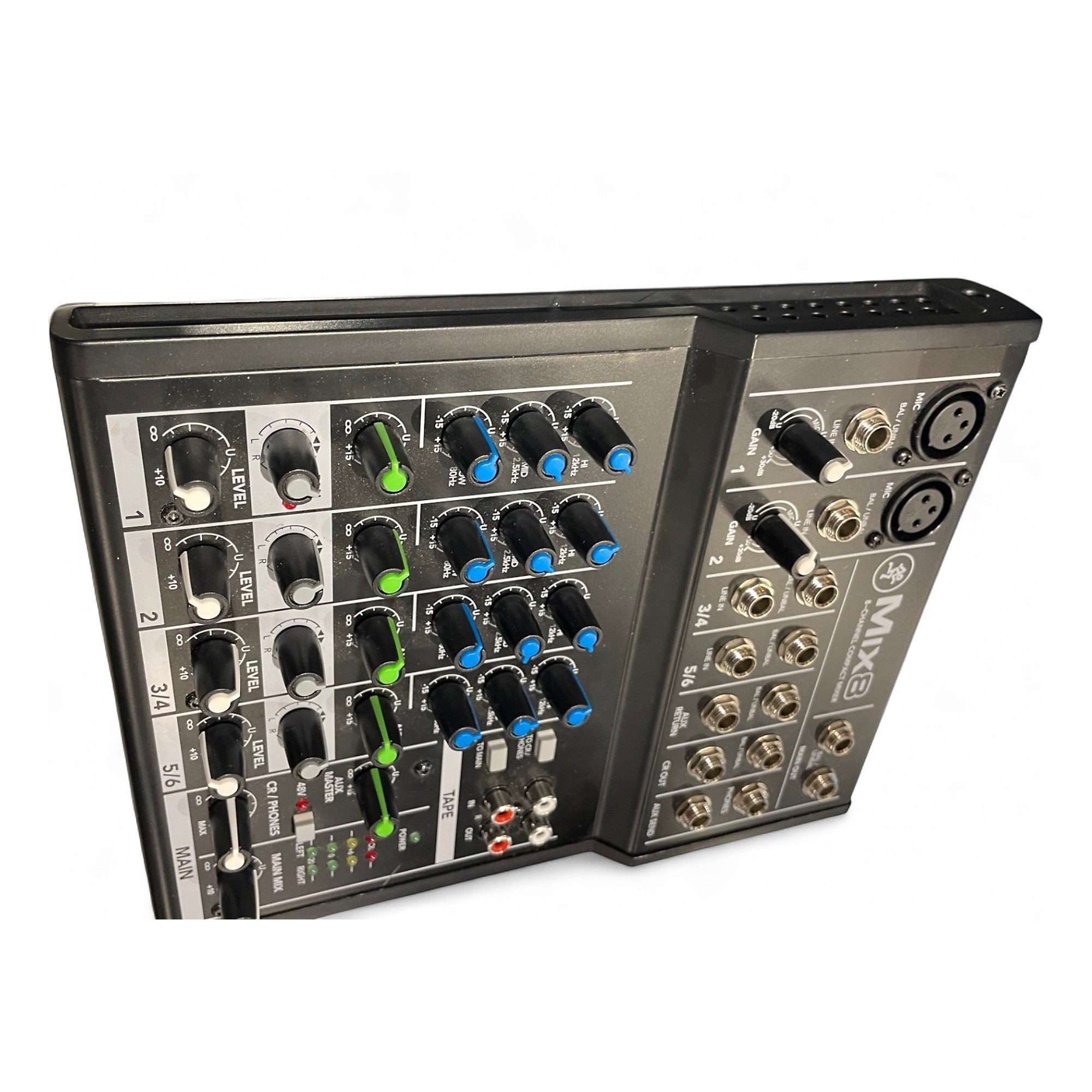 Used Mackie MIX 8 Powered Mixer | Guitar Center