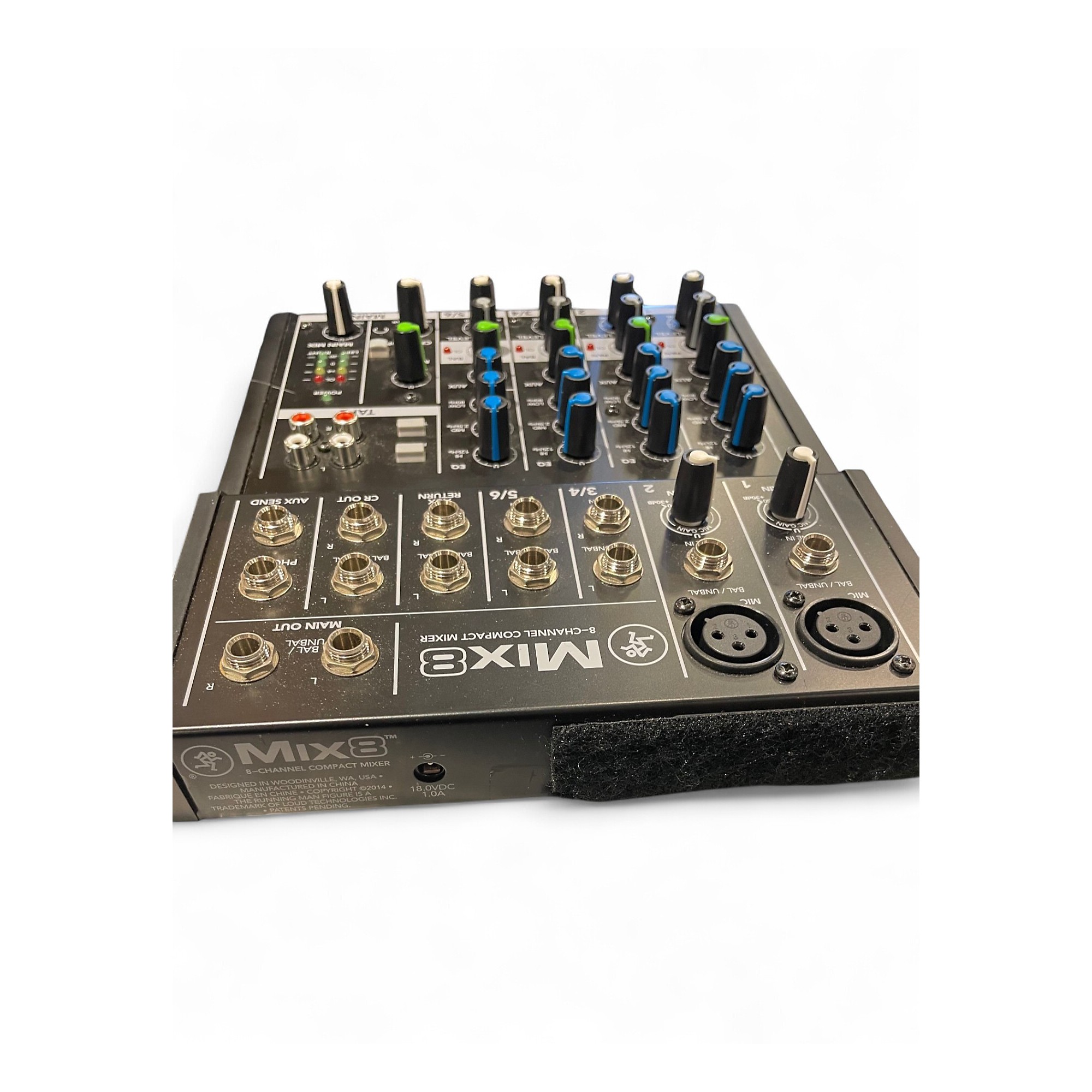 Used Mackie MIX 8 Powered Mixer | Guitar Center