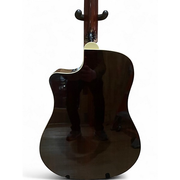 Used Fender Sonoran SC Natural Acoustic Electric Guitar