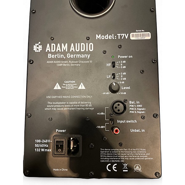 Used ADAM Audio T7V Powered Monitor