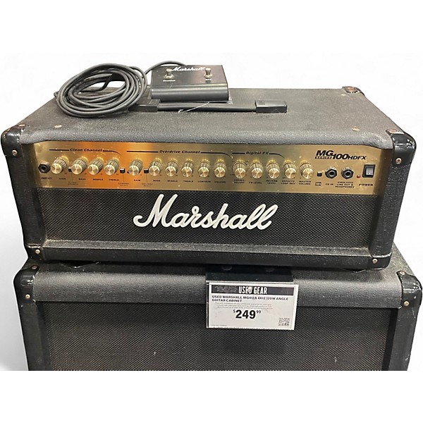 Used Marshall MG100HDFX 100W Solid State Guitar Amp Head