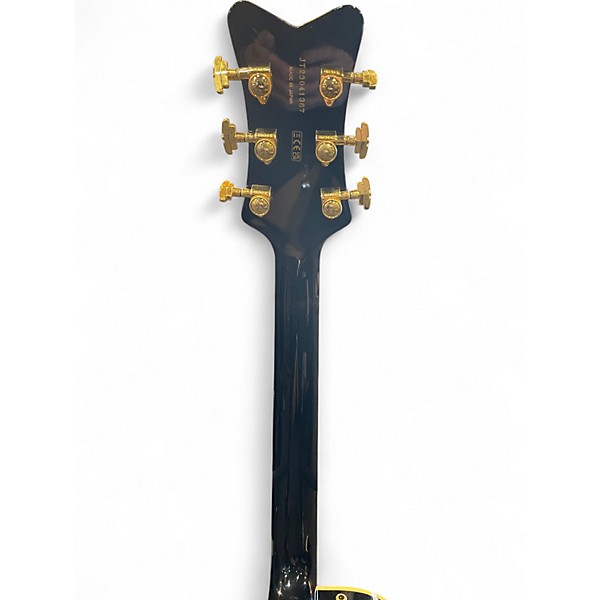 Used Gretsch Guitars G6134 Penguin BLACK SILVER PAISLEY Solid Body Electric Guitar