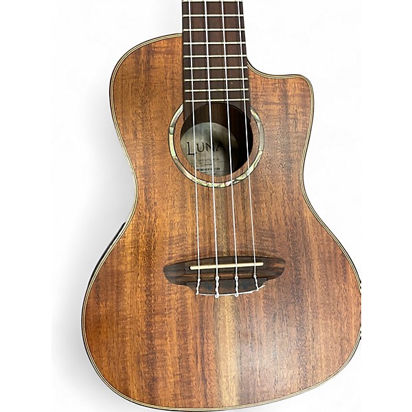 Used Luna UKE HTC KOA Natural Ukulele