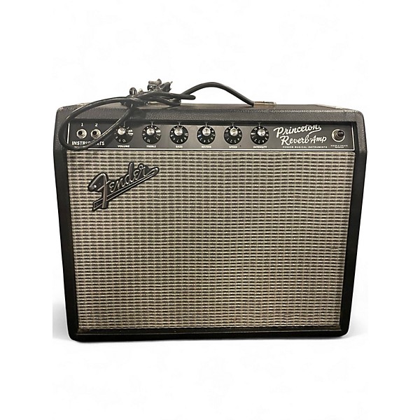 Used Fender 65 Princeton Reverb 1x10 15W Tube Guitar Combo Amp