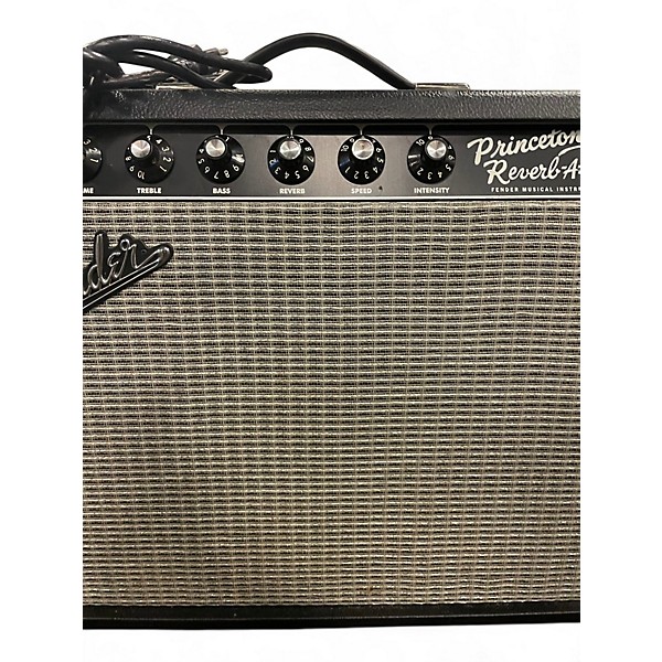 Used Fender 65 Princeton Reverb 1x10 15W Tube Guitar Combo Amp