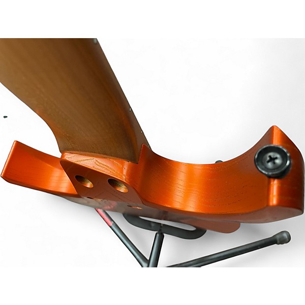 Used Kiesel Vader Metallic Orange Solid Body Electric Guitar