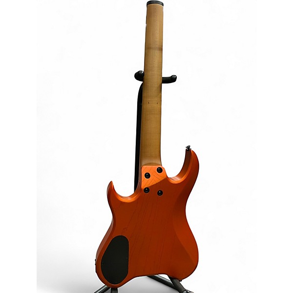 Used Kiesel Vader Metallic Orange Solid Body Electric Guitar