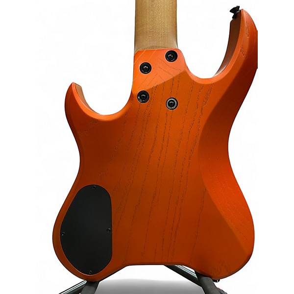 Used Kiesel Vader Metallic Orange Solid Body Electric Guitar