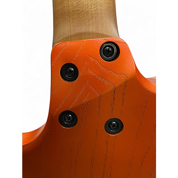 Used Kiesel Vader Metallic Orange Solid Body Electric Guitar