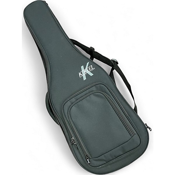 Used Kiesel Vader Metallic Orange Solid Body Electric Guitar