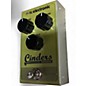 Used TC Electronic Cinders Overdrive Effect Pedal