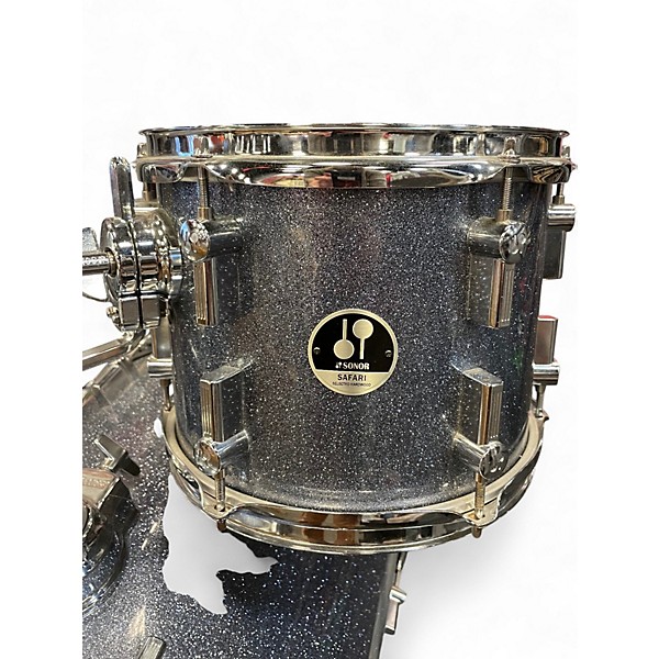 Used SONOR 4 Piece AQ2 Safari Maple 4-Piece Titanium Quartz Drum Kit
