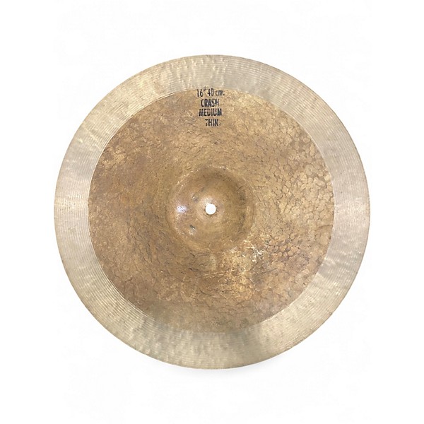Used Soultone 16in Crash Medium Thin Cymbal