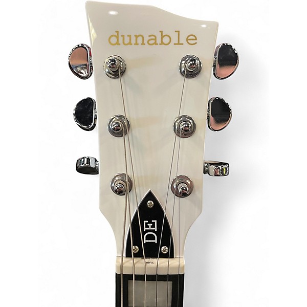 Used Dunable Guitars R2 DE White Solid Body Electric Guitar