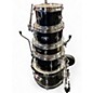 Used Pearl 5 Piece ROADSHOW JUNIOR Black Drum Kit thumbnail