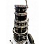 Used Pearl 5 Piece ROADSHOW JUNIOR Black Drum Kit