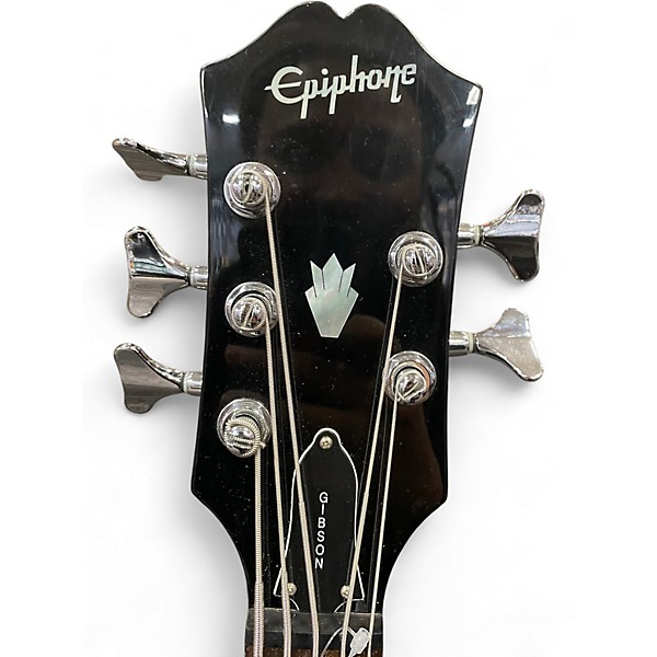 Used Epiphone EB35 Black Electric Bass Guitar