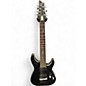 Used Schecter Guitar Research Damien Platinum 7 BLACK Solid Body Electric Guitar thumbnail