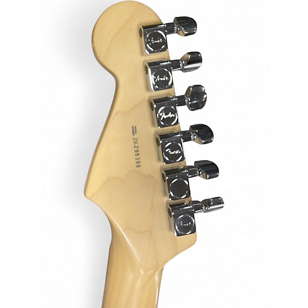 Used Fender American SRS HSS Stratocaster Metallic Gold Solid Body Electric Guitar