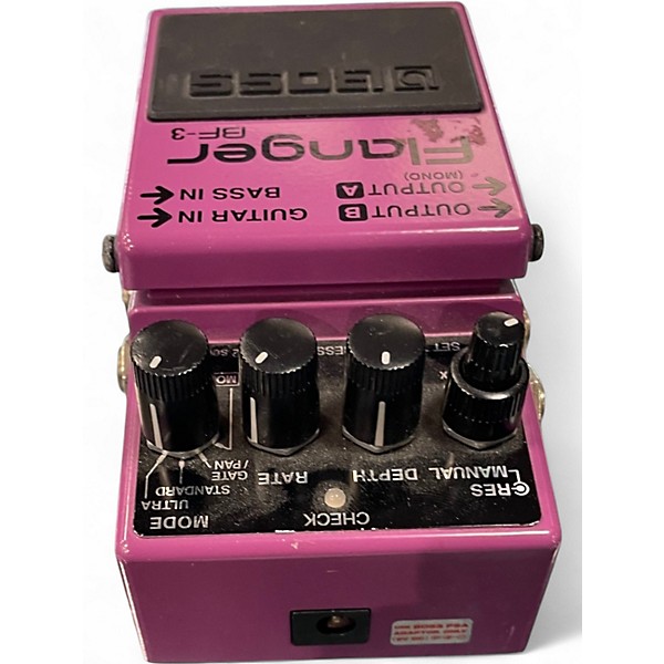 Used BOSS BF3 Flanger Effect Pedal
