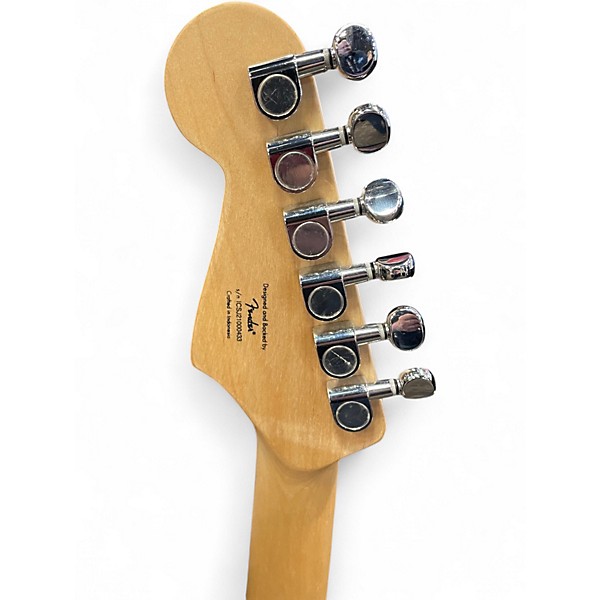 Used Squier Jazzmaster Mini Olympic White Solid Body Electric Guitar