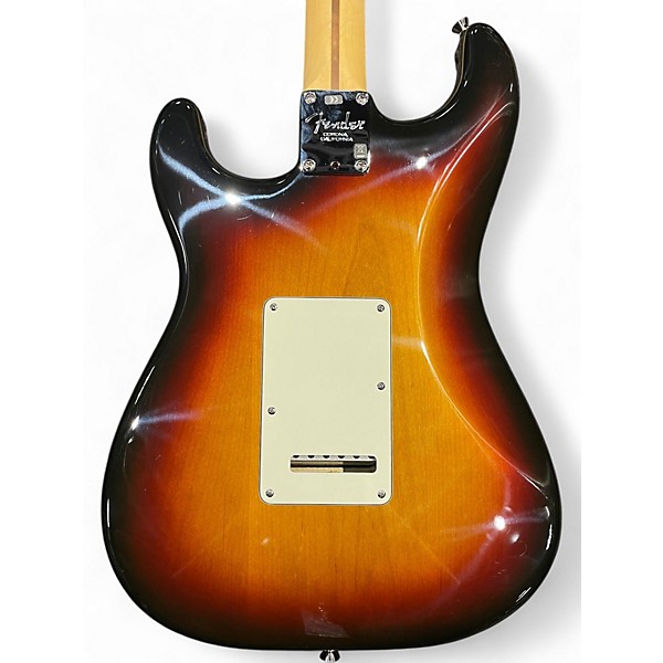 Used Fender American Standard Stratocaster 3 Tone Sunburst Solid Body Electric Guitar