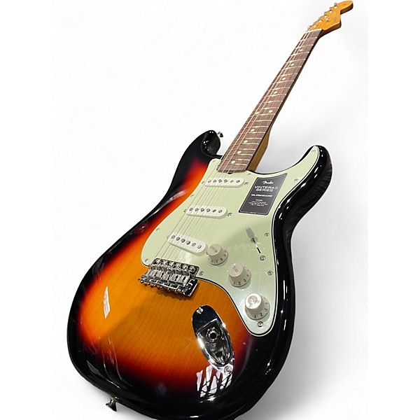 Used Fender VINTERA II 60'S STRATOCASTER 3 Tone Sunburst Solid Body Electric Guitar