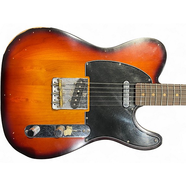 Used Fender JASON ISBELL TELECASTER CHOCOLATE 3 COLOR SUNBURST Solid Body Electric Guitar